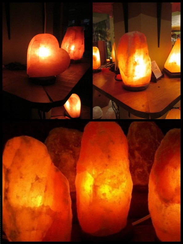 Himalayan Salt Crystal Lamps Tea, Earth & Sky